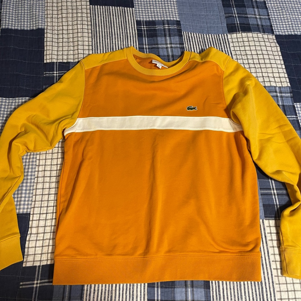 Lacoste men’s crew neck sweater
